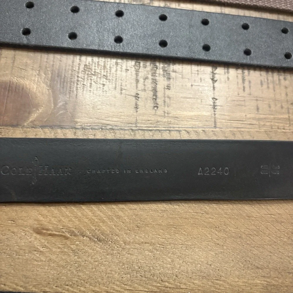 Men's Leather Belts Lot Of 6, Coach Nike